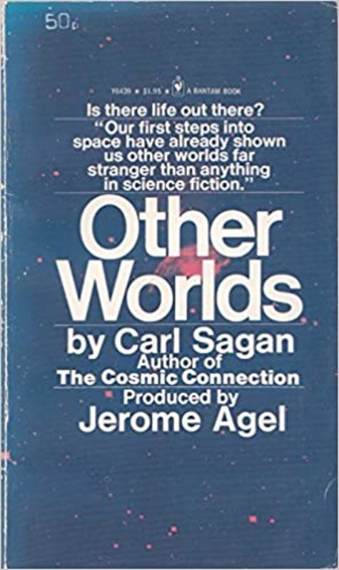 Book cover for "Other Worlds" by Carl Sagan