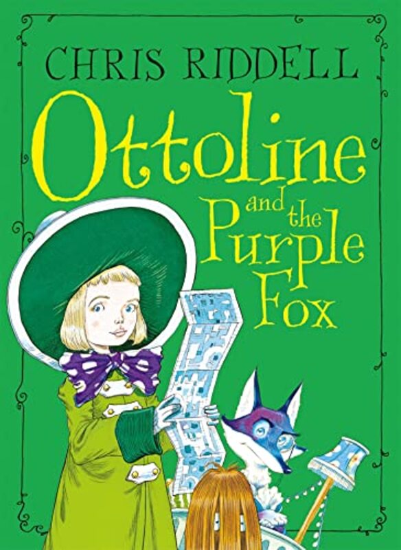 Book cover for "Ottoline and the Purple Fox" by Chris Riddell