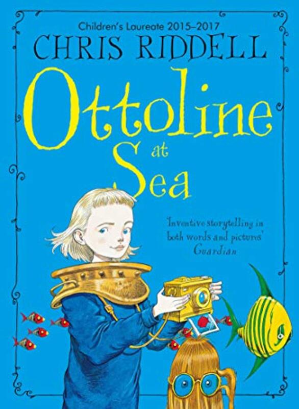 Book cover for "Ottoline at Sea" by Chris Riddell