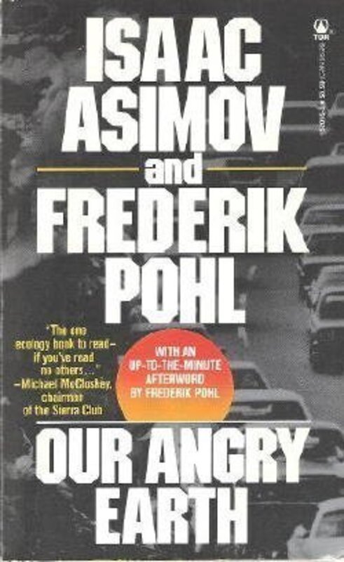 Book cover for "Our Angry Earth" by Frederik Pohl
