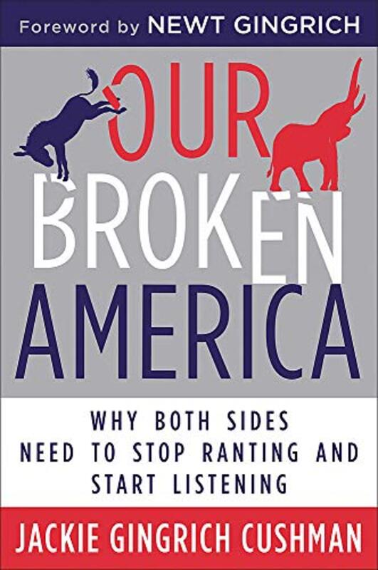 Book cover for "Our Broken America"