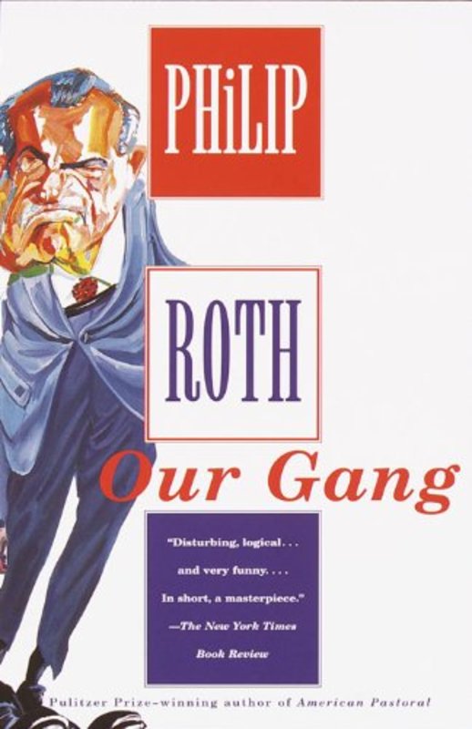 Book cover for "Our Gang" by Philip Roth