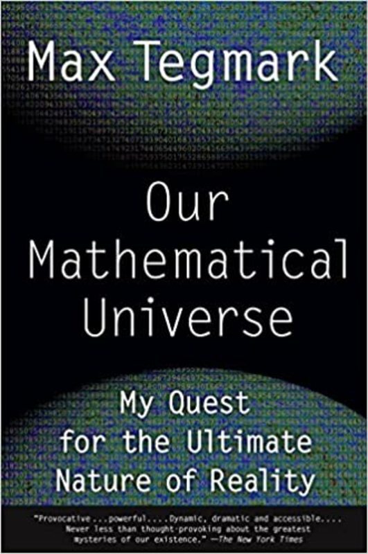 Book cover for "Our Mathematical Universe" by Max Tegmark