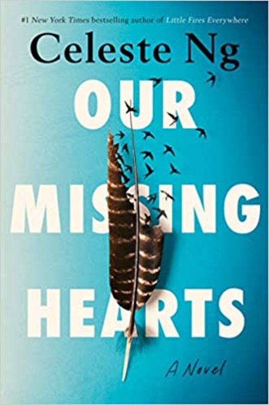 Book cover for "Our Missing Hearts"