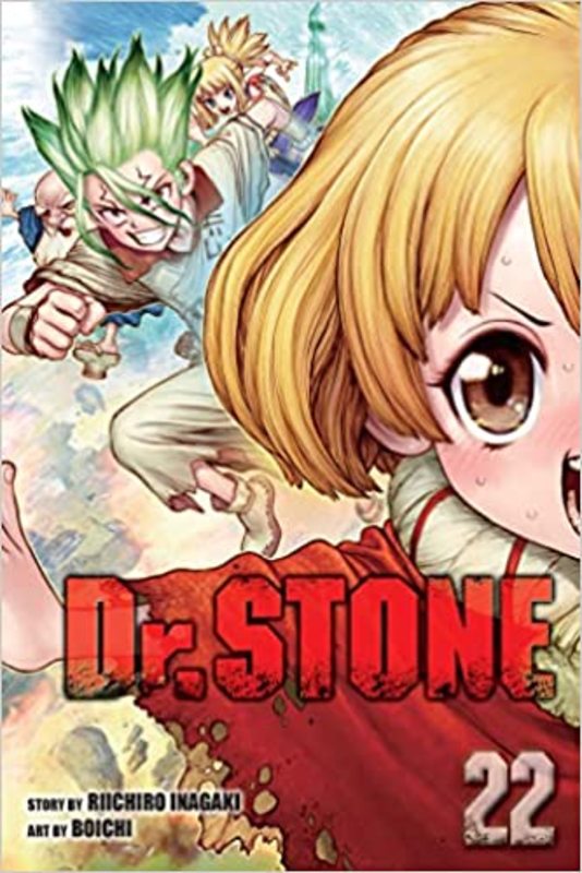 Dr. Stone Manga book cover