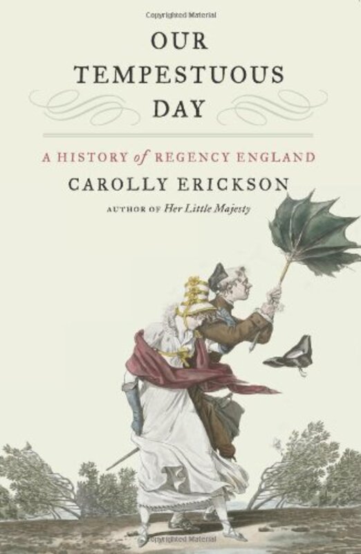 Book cover for "Our Tempestuous Day" by Carolly Erickson