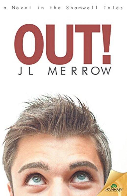 Book cover for "Out!" by JL Merrow