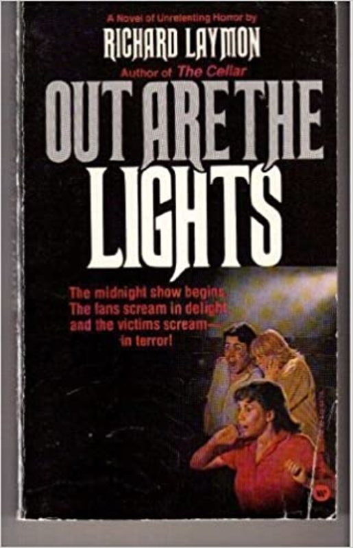 Book cover for "Out Are the Lights" by Richard Laymon