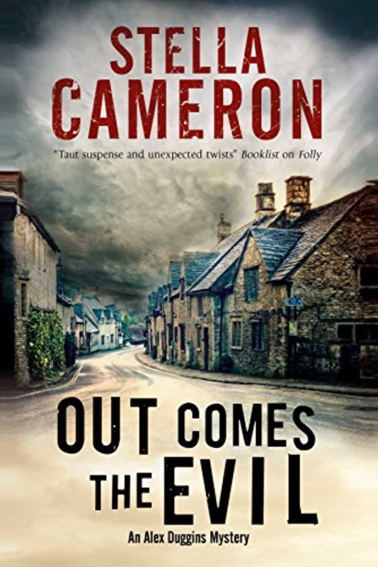 Book cover for "Out Comes the Evil" by Stella Cameron