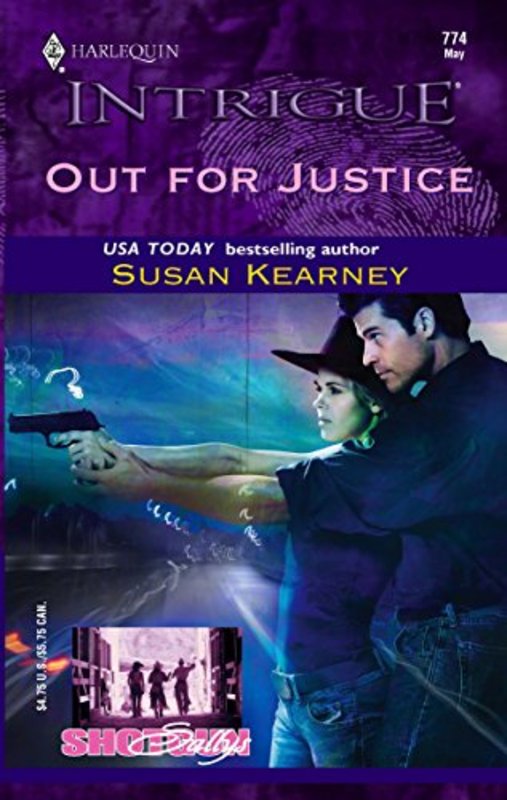 Book cover for "Out for Justice" by Susan Kearney