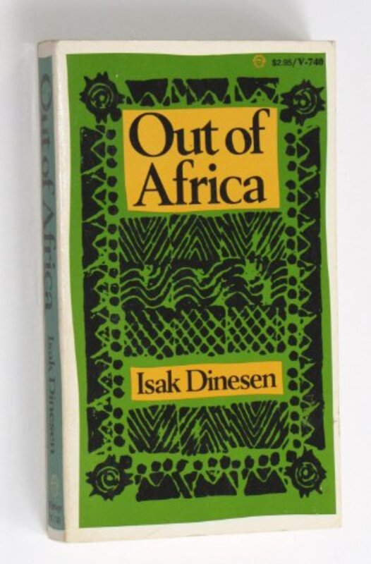 Book cover for "Out of Africa" by Karen Blixen