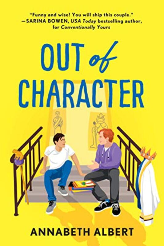 Book cover for "Out of Character" by Annabeth Albert
