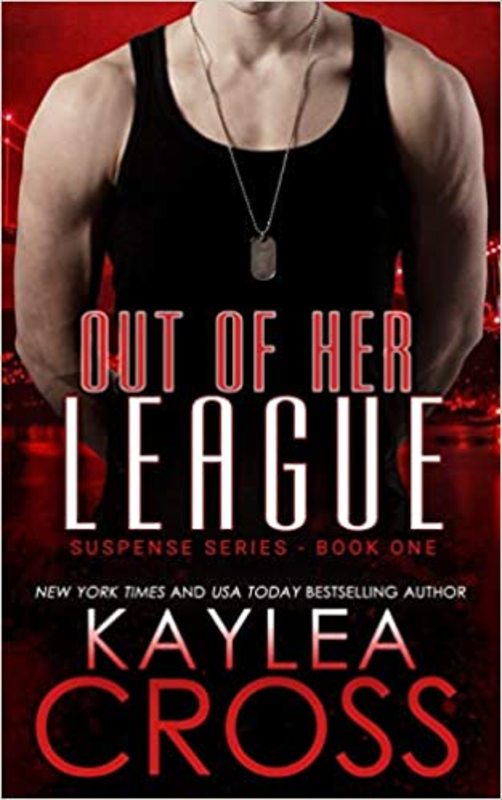 Book cover for "Out of Her League" by Kaylea Cross