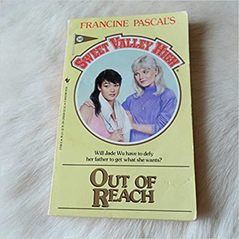 Book cover for "Out of Reach" by Francine Pascal