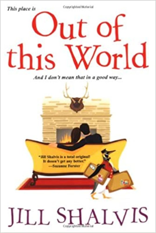 Book cover for "Out of This World" by Jill Shalvis