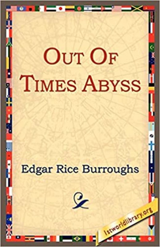 Book cover for "Out of Time's Abyss" by Edgar Rice Burroughs