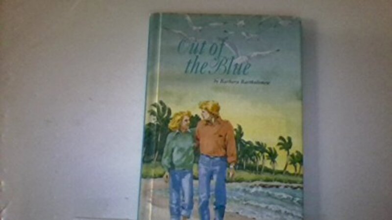 Book cover for "Out of the Blue" by Barbara Bartholomew