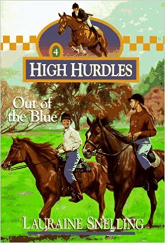 Book cover for "Out of the Blue" by Lauraine Snelling