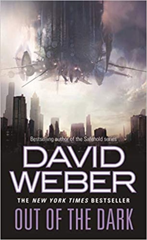 Book cover for "Out of the Dark" by David Weber
