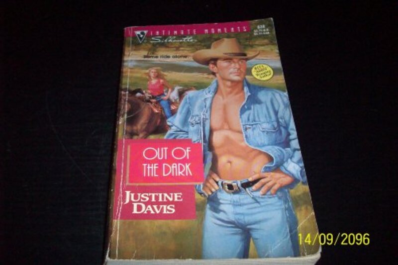 Book cover for "Out of the Dark" by Justine Davis