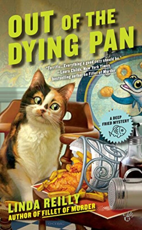 Book cover for "Out of the Dying Pan" by Linda Reilly