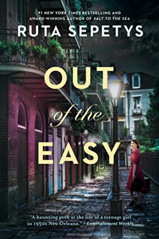 Book cover for "Out of the Easy" by Ruta Sepetys