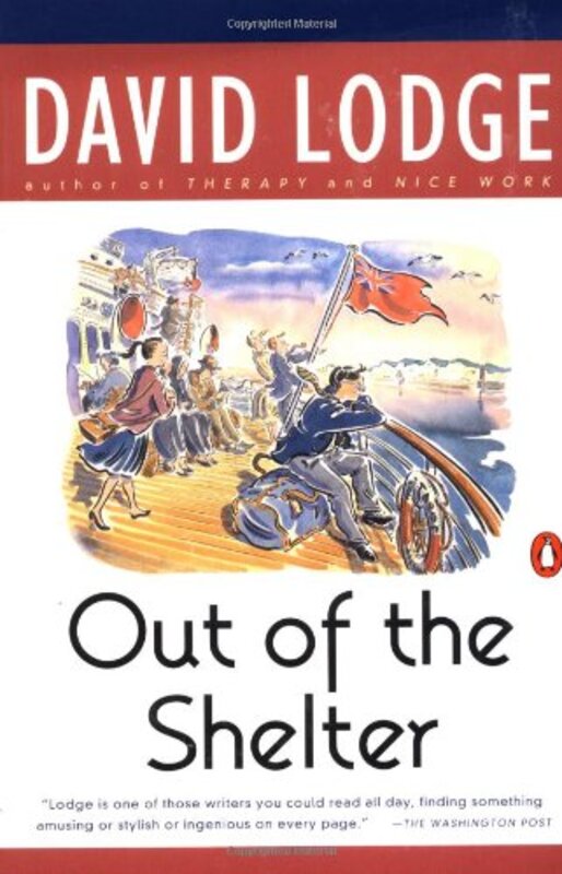 Book cover for "Out of the Shelter" by David Lodge