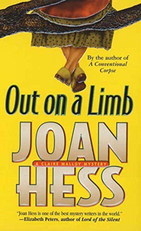 Book cover for "Out on a Limb" by Joan Hess