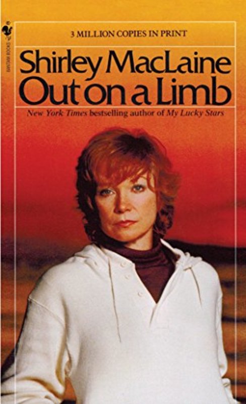 Book cover for "Out on a Limb" by Shirley MacLaine