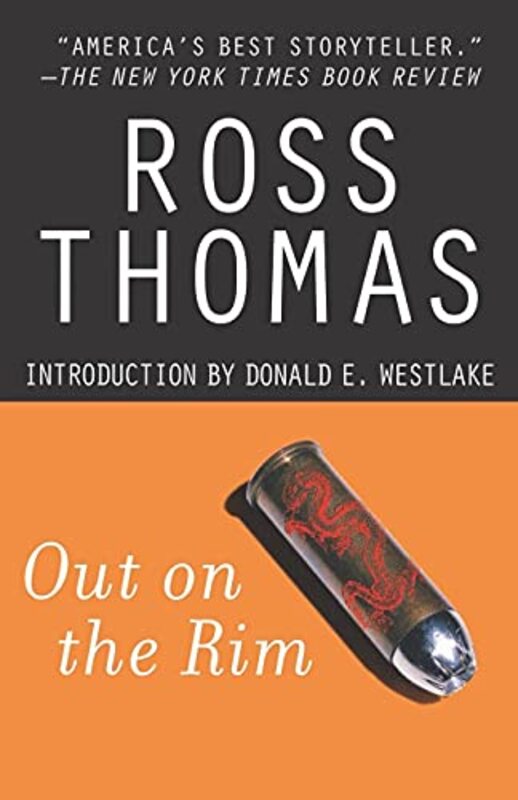 Book cover for "Out on the Rim" by Ross Thomas