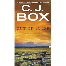 Book cover for "Out of Range" by CJ Box