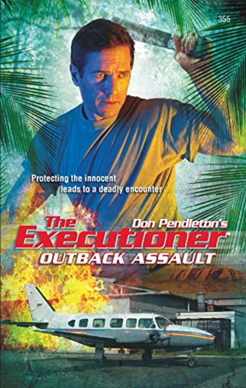 Book cover for "Outback Assault" by Don Pendleton