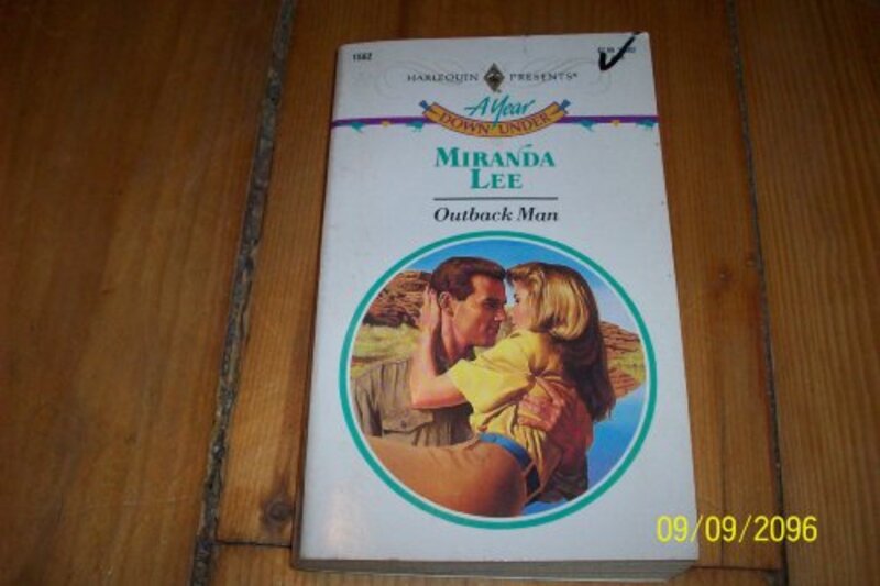 Book cover for "Outback Man" by Miranda Lee
