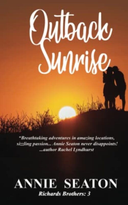 Book cover for "Outback Sunrise / Outback Affair" by Annie Seaton