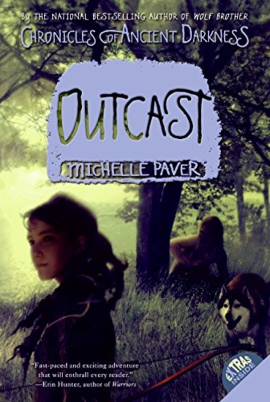 Book cover for "Outcast" by Michelle Paver