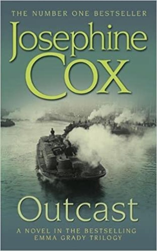 Book cover for "Outcast" by Josephine Cox