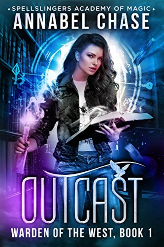 Book cover for "Outcast" by Annabel Chase