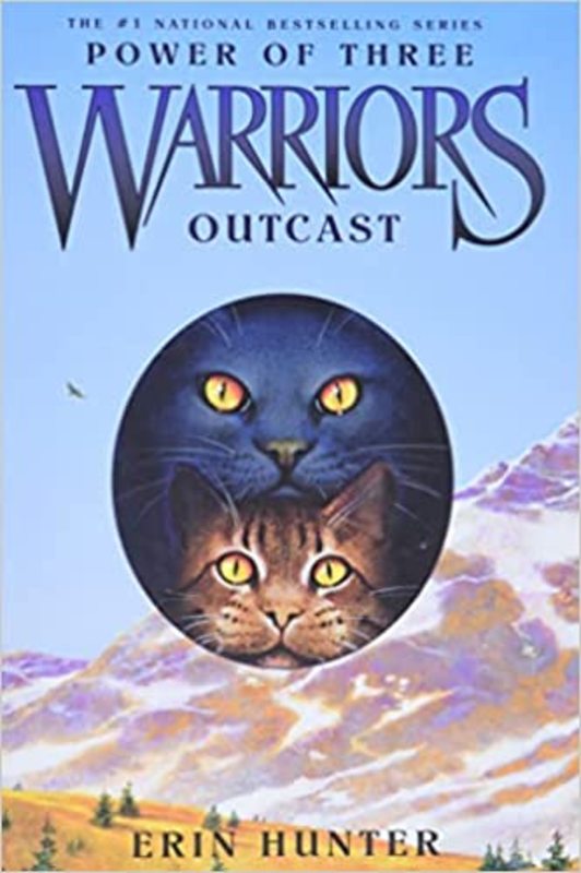 Book cover for "Outcast" by Erin Hunter
