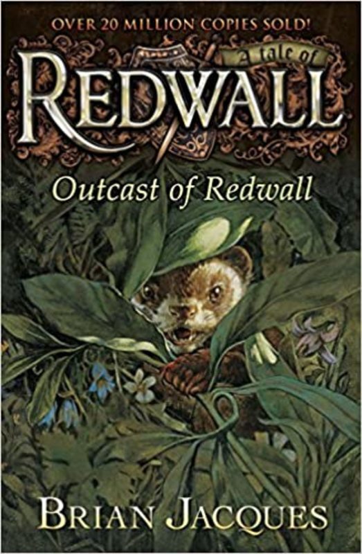 Book cover for "Outcast of Redwall" by Brian Jacques