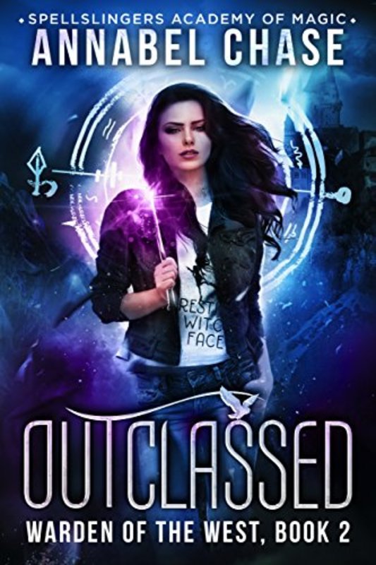 Book cover for "Outclassed" by Annabel Chase