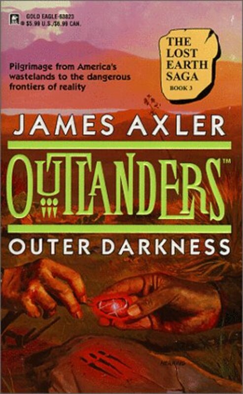Book cover for "Outer Darkness" by James Axler