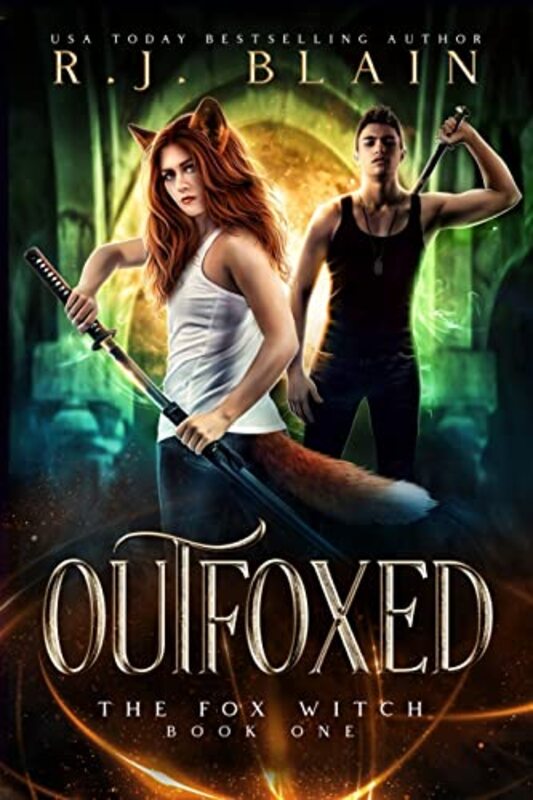 Book cover for "Outfoxed" by RJ Blain