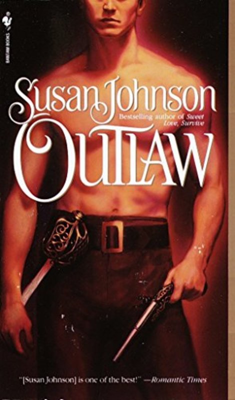 Book cover for "Outlaw" by Susan Johnson