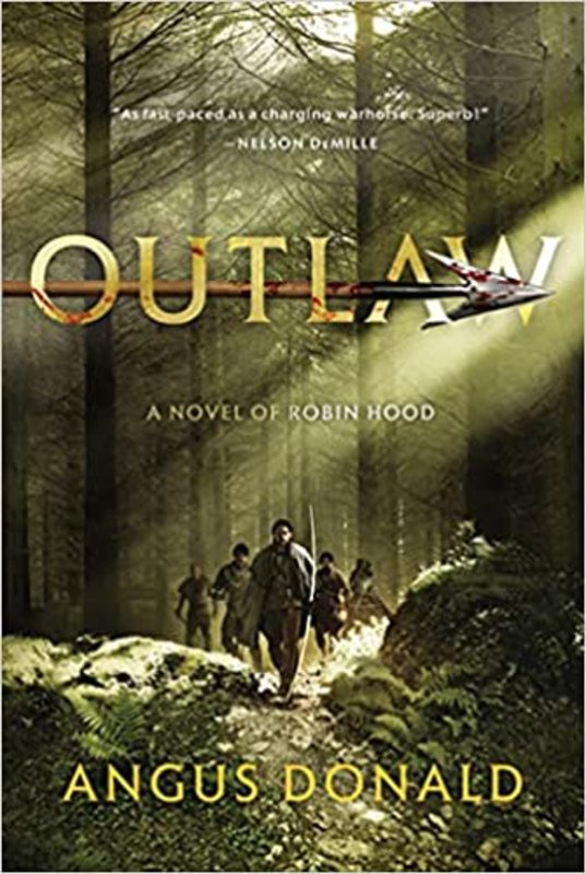 Book cover for "Outlaw" by Angus Donald