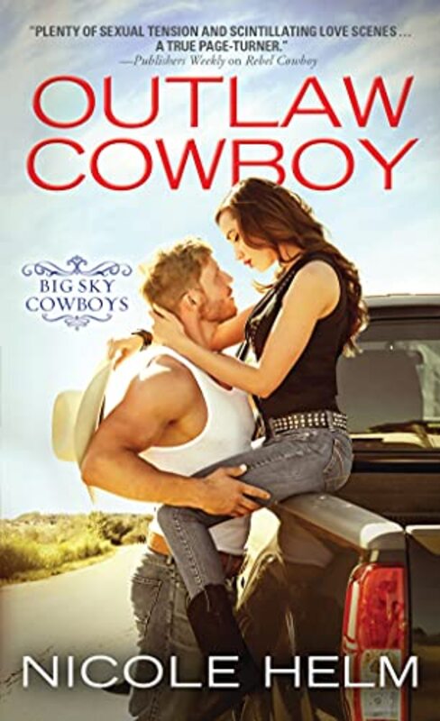 Book cover for "Outlaw Cowboy" by Nicole Helm