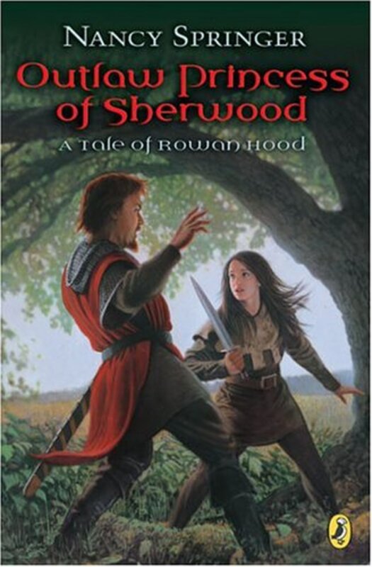 Book cover for "Outlaw Princess of Sherwood" by Nancy Connor Springer