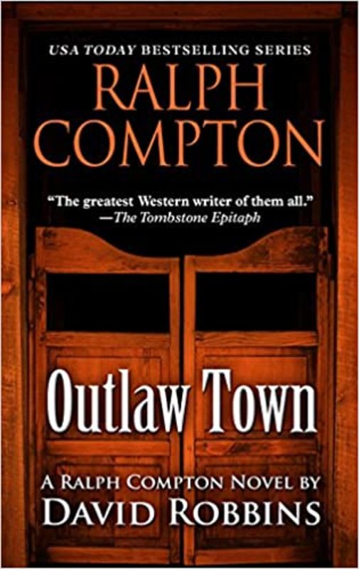 Book cover for "Outlaw Town" by David Robbins