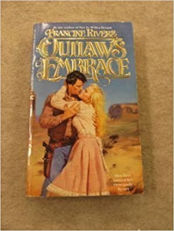 Book cover for "Outlaw's Embrace" by Francine Rivers
