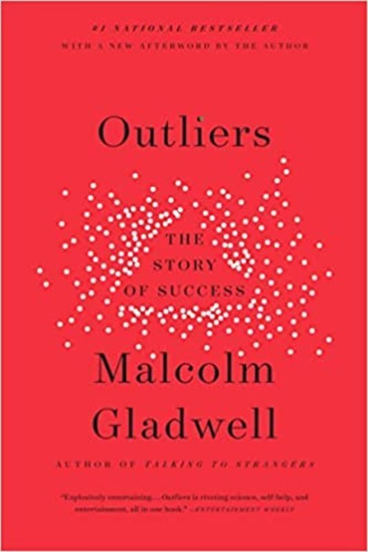 Book cover for "Outliers"