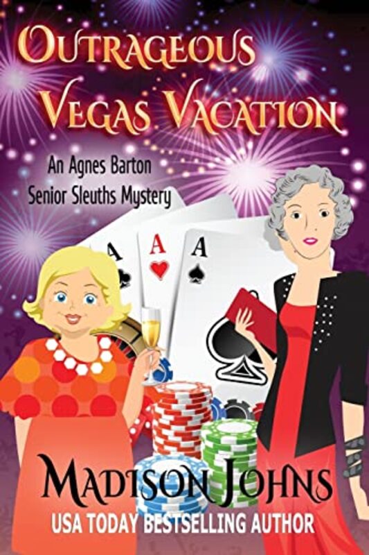 Book cover for "Outrageous Vegas Vacation" by Madison Johns